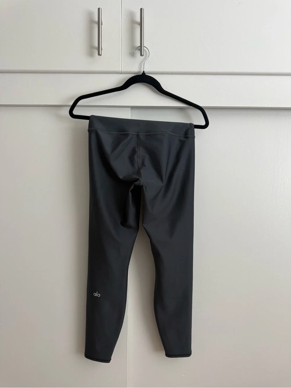 ALO Yoga Charcoal Gray High-Rise Leggings